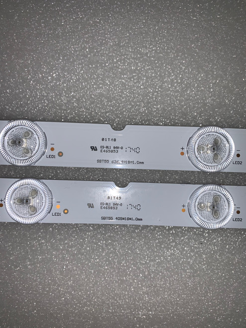 Sony XBR-55X900E LED Light Strips Complete (Set of 14) 55039D715SN1 / SBT55 (version:2)